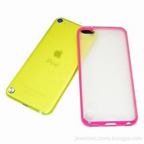 PC + TPU Case for iTouch 5, with Hard Back and TPU Bumper